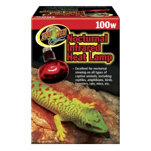 Heated infrared terrarium lamp Zoomed RS100 image-1