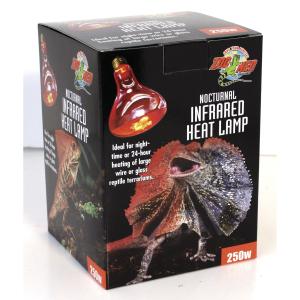Heating lamp for infrared terrarium Zoomed RS250