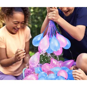 Pack of 100 tropical balloons Zuru Bunch (x100) image-4
