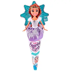 Winter princess doll with cone Zuru image-0