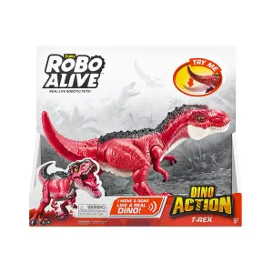 Dinosaur figurine Zuru Action T Rex image-0