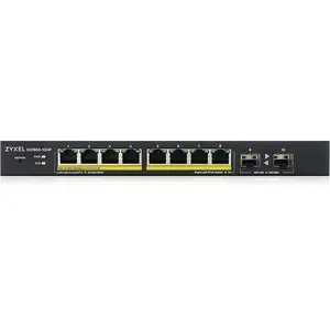Switch 8-Port Gbe L2 Poe Smart avec 2 Sfp Slots Zyxel Gs1900-10Hp V2