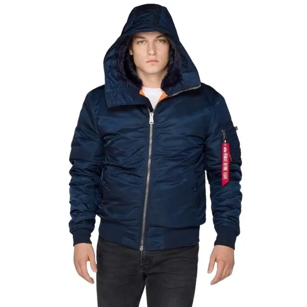 Bomber à capuche Alpha Industries MA-1