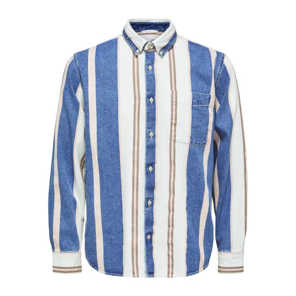 Chemise Selected Slhbrad Stripe Loose