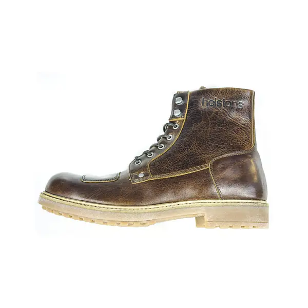 Demi-bottes moto cuir aniline Helstons mountain
