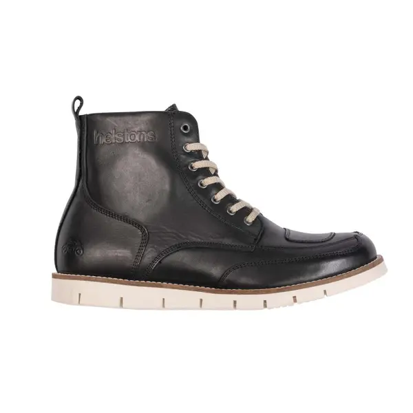 Demi-bottes moto aniline ciré Helstons liberty