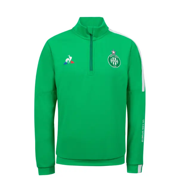 Haut d’entraînement 1/4 zip enfant ASSE 2020/21
