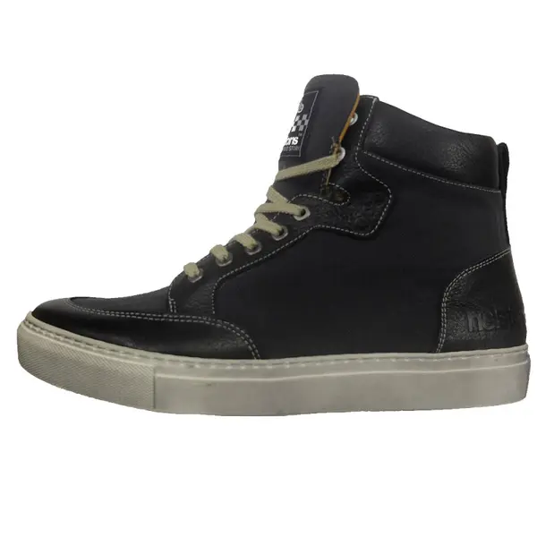 Baskets moto toile armalith-cuir Helstons kobe
