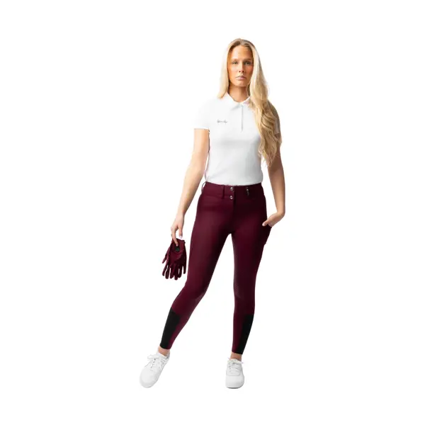 Pantalon équitation full grip femme Horze Evelyn