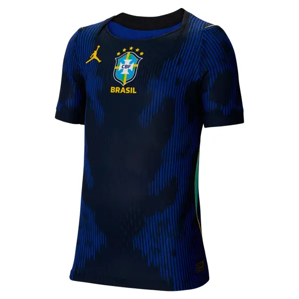 Maillot Extérieur Authentique enfant Brésil Coupe du Monde 2026