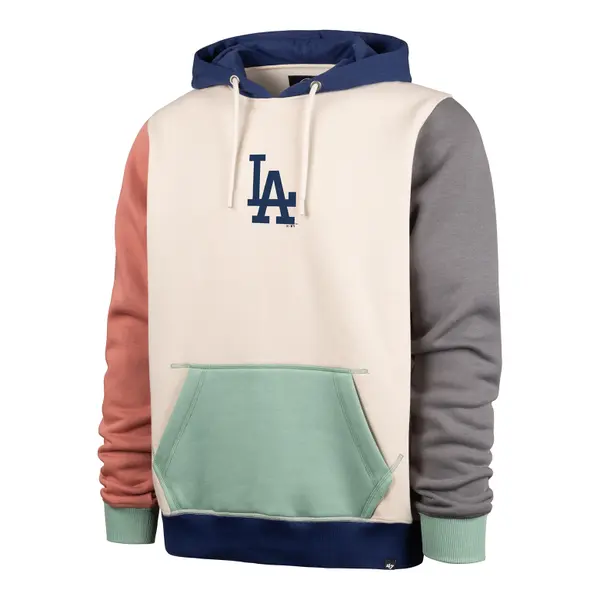 Sweatshirt Dodgers 47Brand MLB Color Block Dunloe