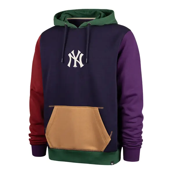 Sweatshirt New York Yankees 47Brand MLB Color Block Dunloe