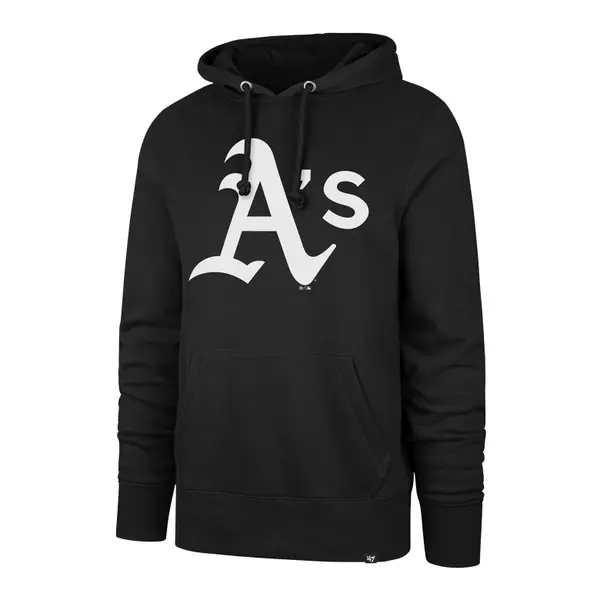 Sweatshirt Oakland Athletics 47Brand MLB Imprint Backer Burn