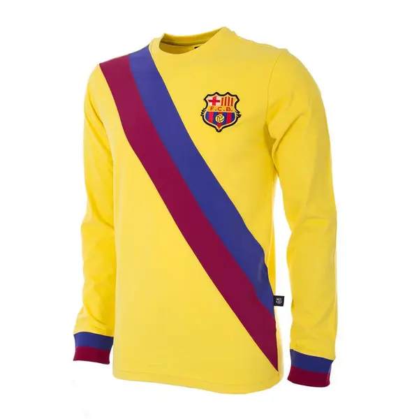 Maillot Extérieur manches longues FC Barcelone 1974/1975