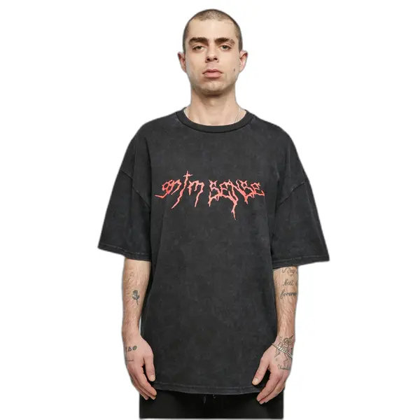 T-shirt délavé 9N1M SENSE Goth