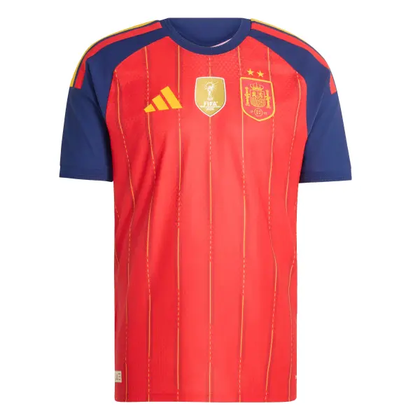 Maillot Domicile Authentique Espagne 2 Étoiles 2026