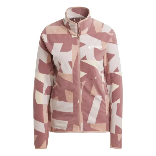 Polaire zippé imprimé femme adidas Terrex Multi