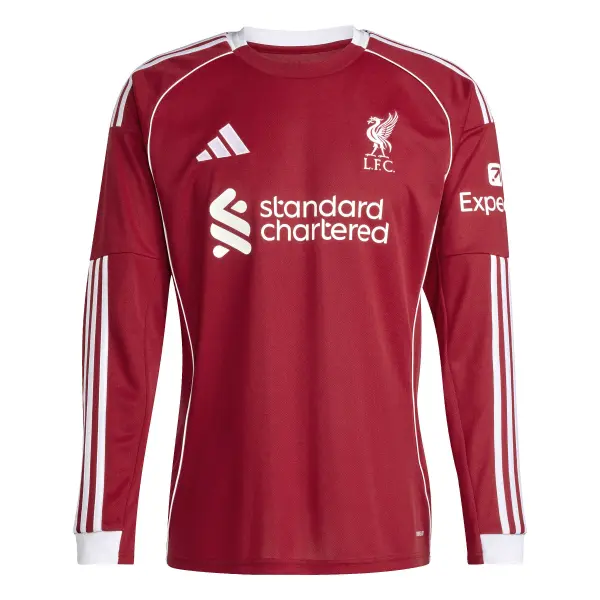 Maillot Domicile manches longues Liverpool FC 2025/26