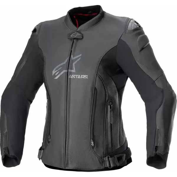 Blouson cuir moto femme Alpinestars GP+R V4
