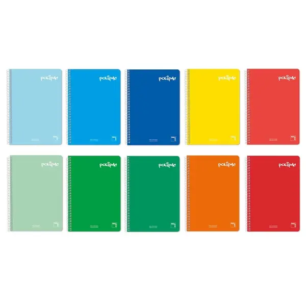 Pack de 5 bloc-notes couvercle plastique feuilles rayé Disney