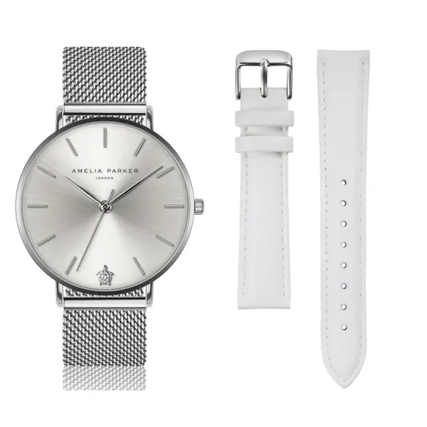 Montre et bracelet de montre femme Amelia Parker Capsule Grey