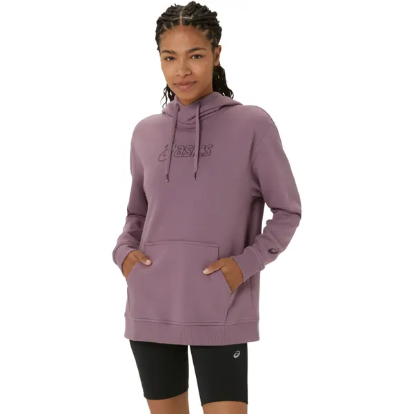 Sweatshirt à capuche avec logo femme Asics Oth