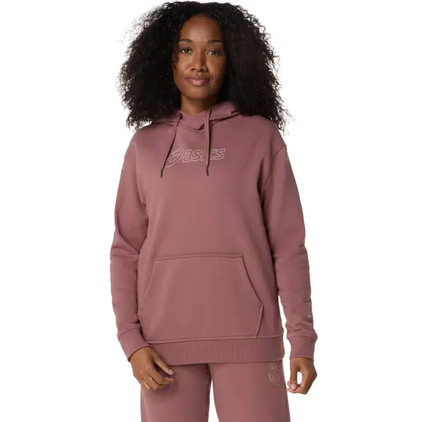 Sweatshirt à capuche femme Asics Logo OTH