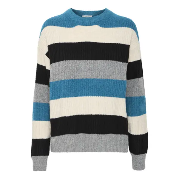 Pull col rond femme b.young Onema