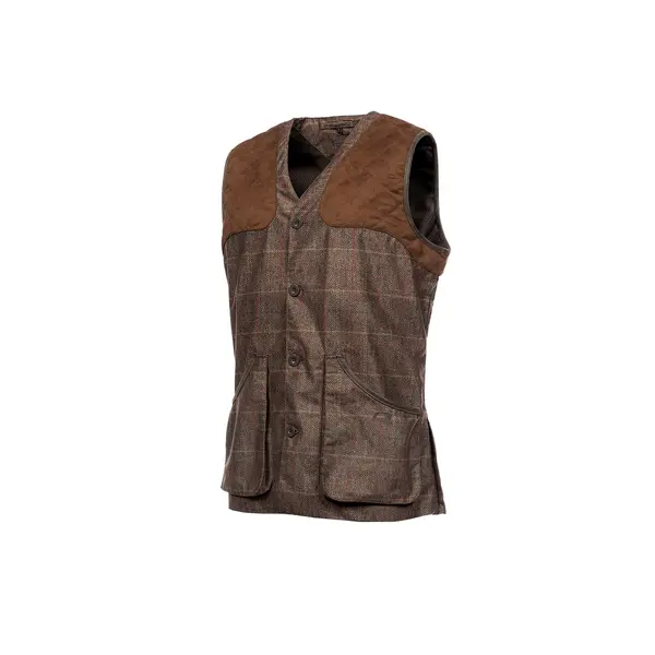 Veste sans manche à carreaux Baleno Milton