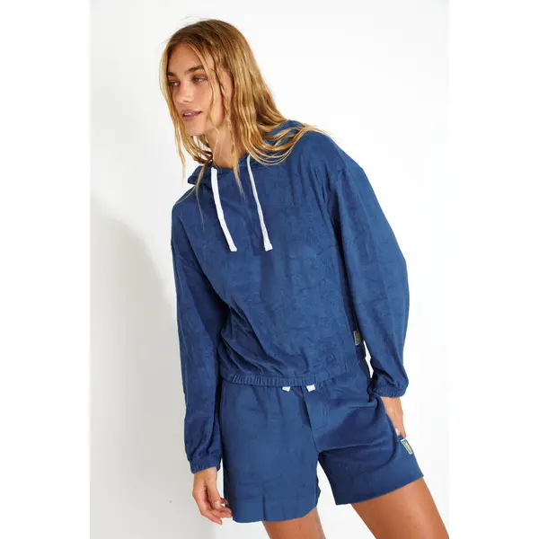Sweatshirt à capuche femme Banana Moon Oneka Seasponge