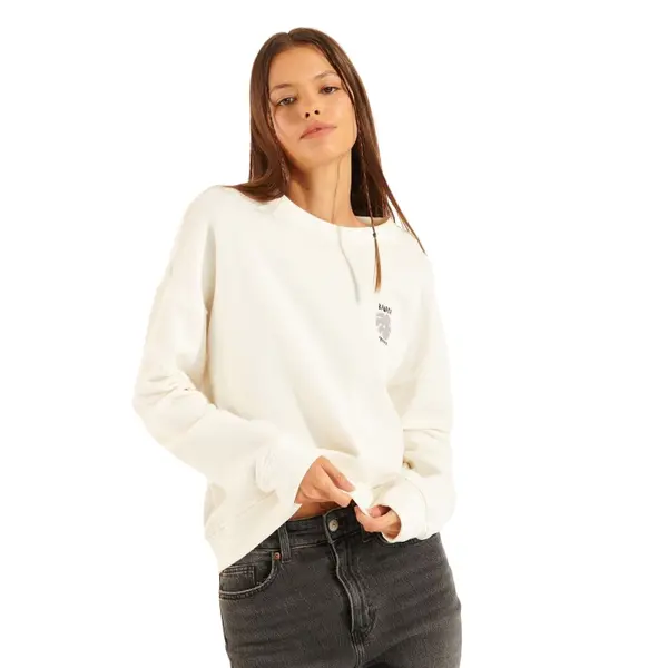 Sweatshirt à capuche femme Banana Moon Swanton Modelo