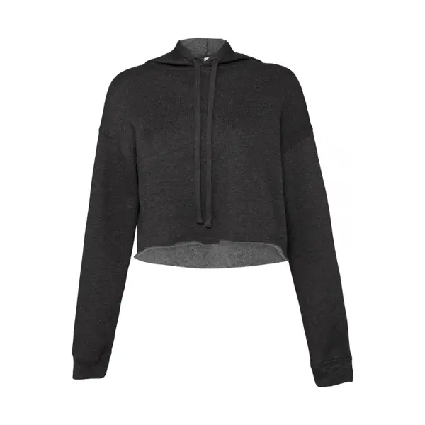 Sweatshirt crop à capuche femme Bella + Canvas