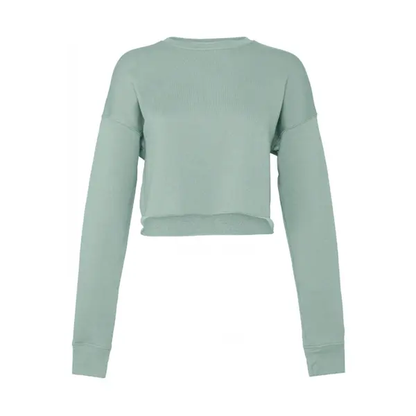 Sweatshirt crop femme Bella + Canvas