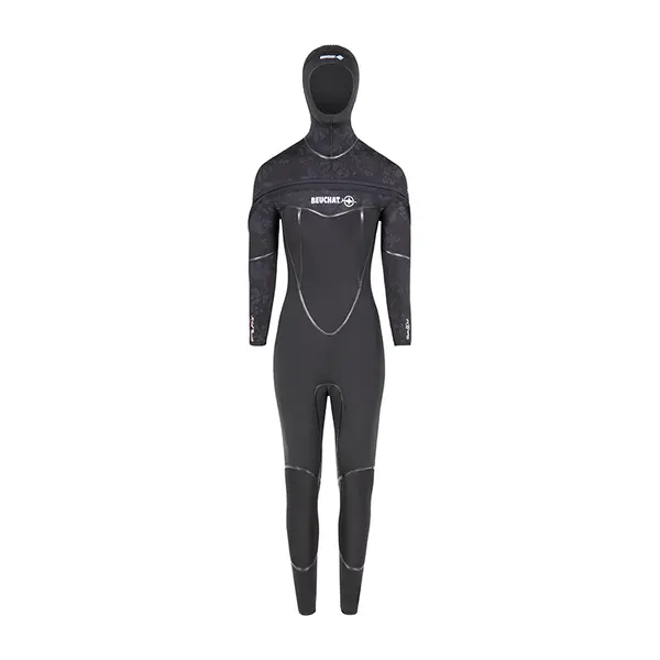 Combinaison de plongée avec zip frontal femme Beuchat Med 8/7 mm