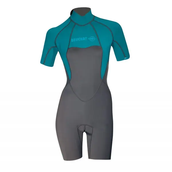 Combinaison de plongée courte zip dorsal femme Beuchat 2 mm
