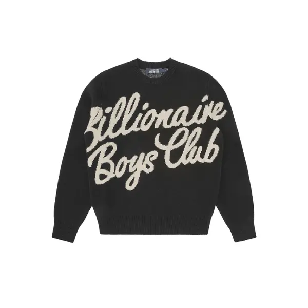 Pull col rond Billionaire Boys Club Script