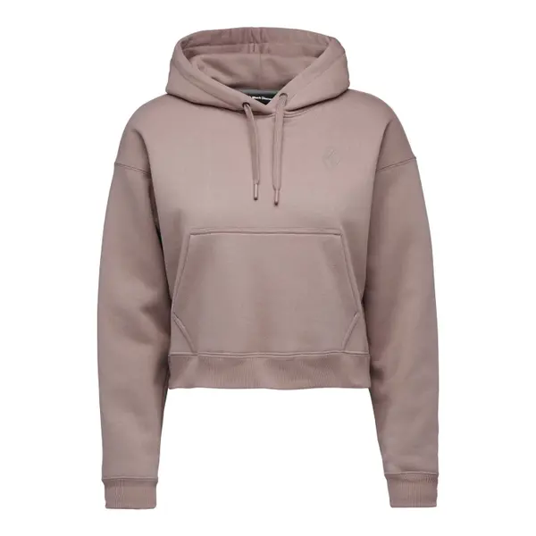 Sweatshirt à capuche femme Black Diamond Crop PO