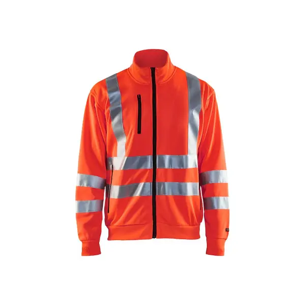 Sweatshirt zippé haute visibilité Blaklader