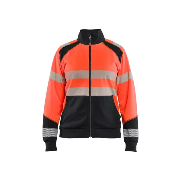 Sweatshirt zippé haute visibilité femme Blaklader