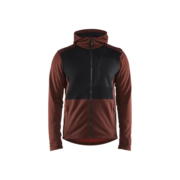 Sweatshirt zippé à capuche Blaklader Burned
