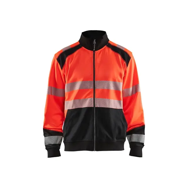 Sweatshirt zippé haute visibilité Blaklader