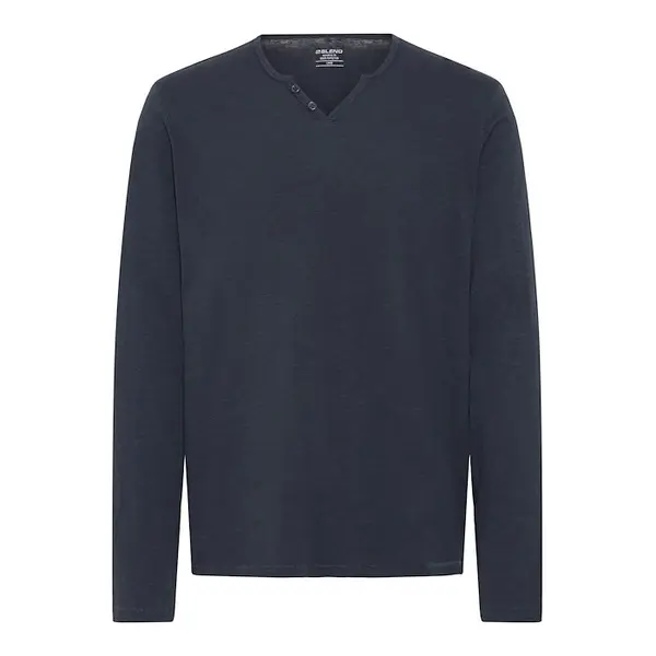 T-shirt manches longues col fendu Blend Valde