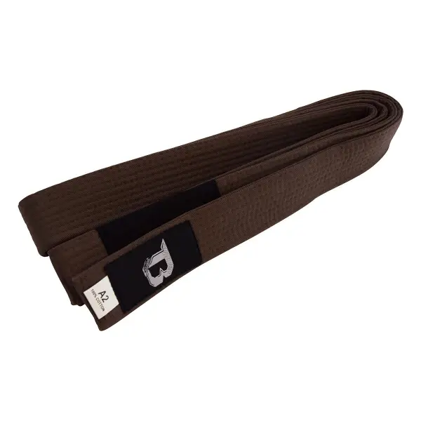Ceinture Jiu-Jitsu brésilien marron Booster Fight Gear