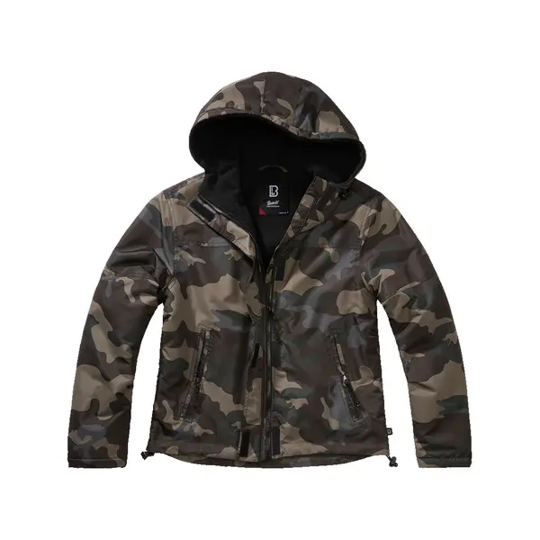 Veste imperméable à capuche full zip femme Brandit