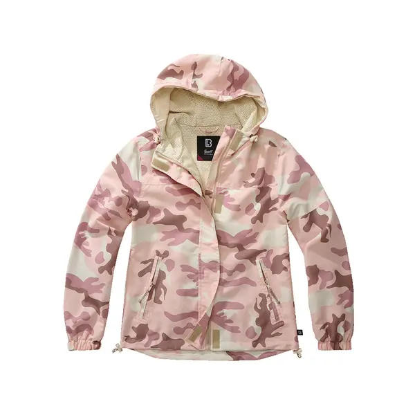 Veste imperméable full zip été femme Brandit