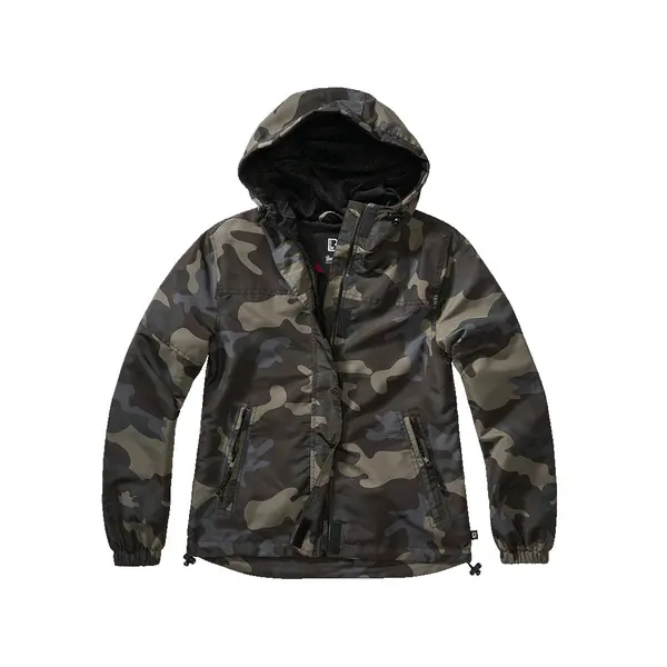 Veste imperméable full zip été femme Brandit