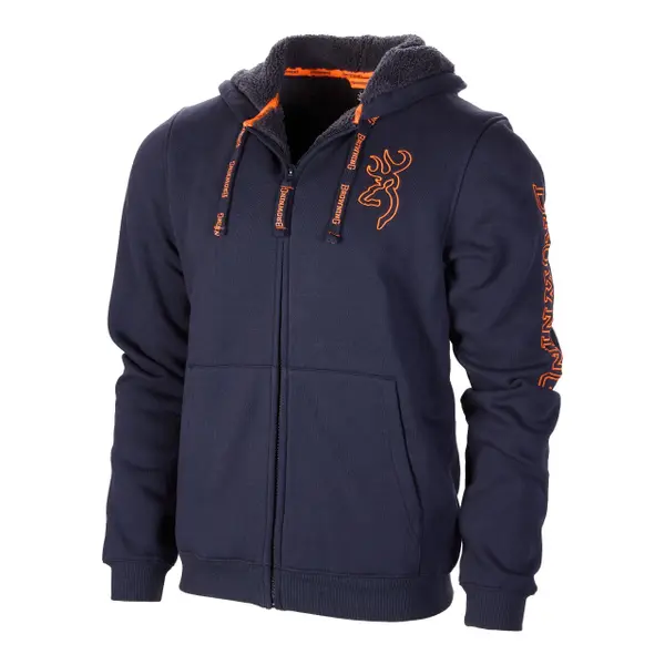 Sweatshirt à capuche zippé Browning Snapshot warm