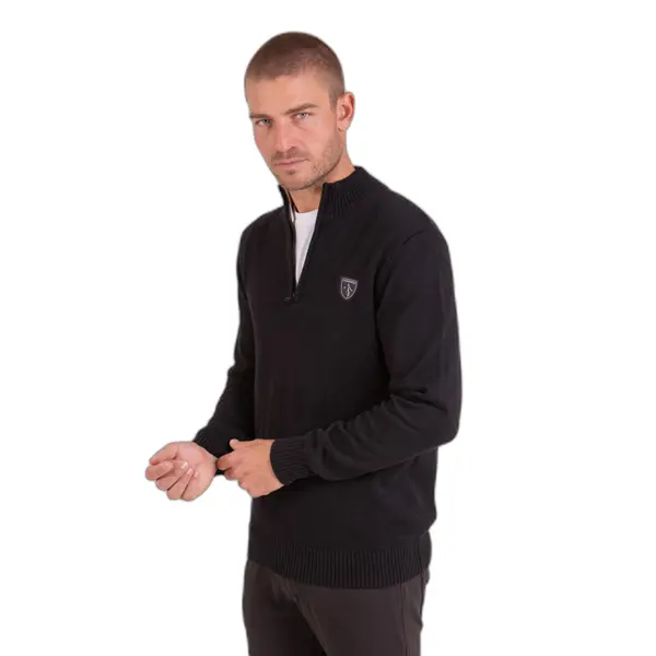 Pull à col montant zippé Camberabero