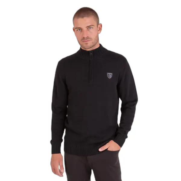 Pull à col montant zippé Camberabero