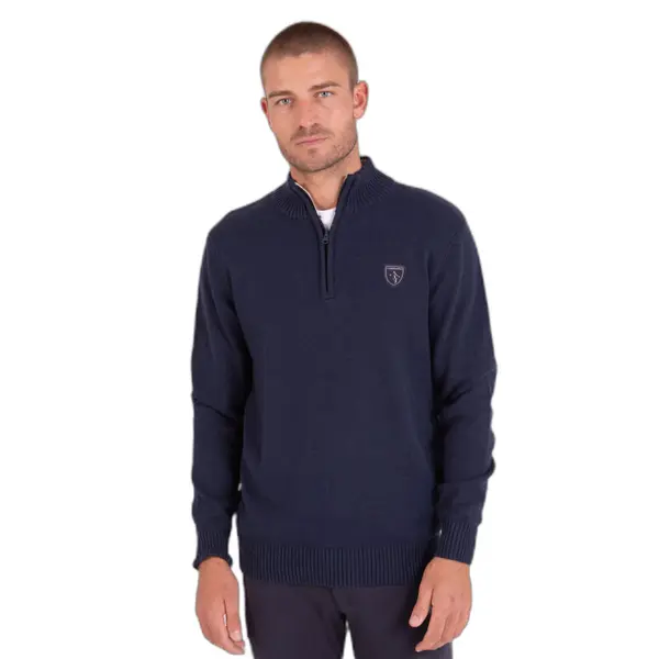 Pull à col montant zippé Camberabero